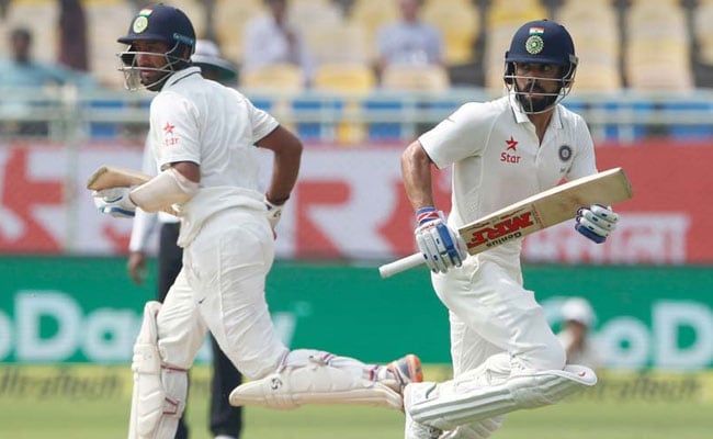 INDvsENG 2nd टेस्ट : विराट कोहली और पुजारा के शतक, टीम इंडिया के 317/4
