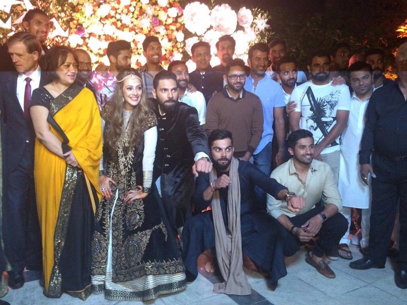Virat Kohli Shows Dance Moves As Yuvraj Singh, Hazel Keech Start 'New Innings'