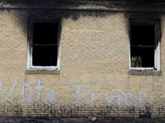 'Vote Trump' Painted On Wall Of Fire-Damaged Black Church