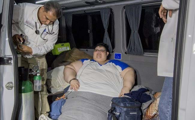 World's Most Obese Man Starts Treatment In Mexico