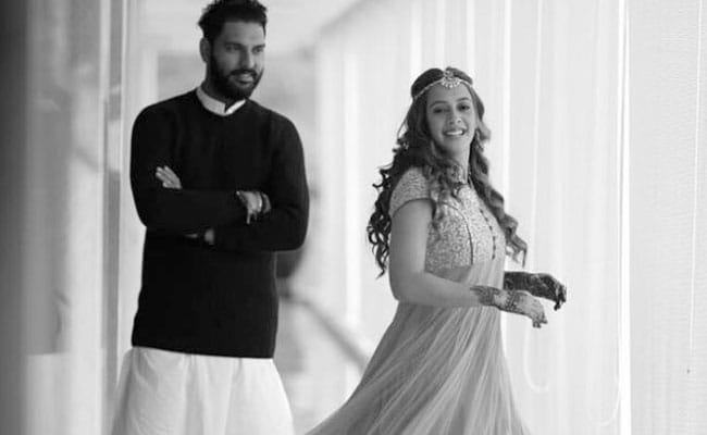 तस्वीरों में देखें कैसी रही युवराज सिंह और हेजल कीच की 'प्रीमियर लीग' वाली शादी