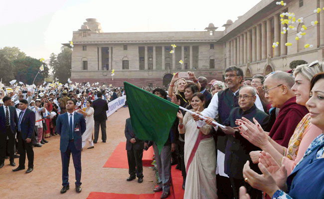 President Pranab Mukherjee Launches Campaign To End Child Labour, Child Slavery