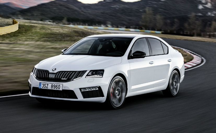 Skoda Octavia vRS Facelift Revealed