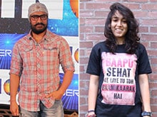 Aamir Khan's Daughter Ira Promotes Her <i>Haanikarak Bapu</i>'s Dangal
