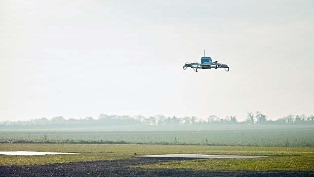 Amazon's Flying Warehouse To Launch Drones For Fast Delivery