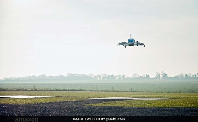 1 Small Delivery For A Man, 1 Giant Leap For Amazon, Drones