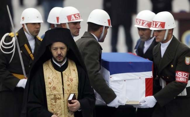 Russia Lays To Rest Murdered Turkey Envoy With Full Honours