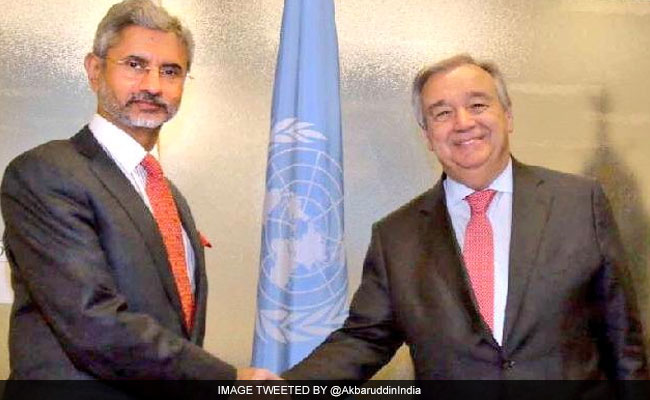 UN Secretary General-Designate Antonio Guterres Appreciates India