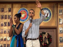 From Barack Obama, A Final Christmas Tribute To The Troops He's Led From Barack Obama, A Final Christmas Tribute To The Troops He's Led