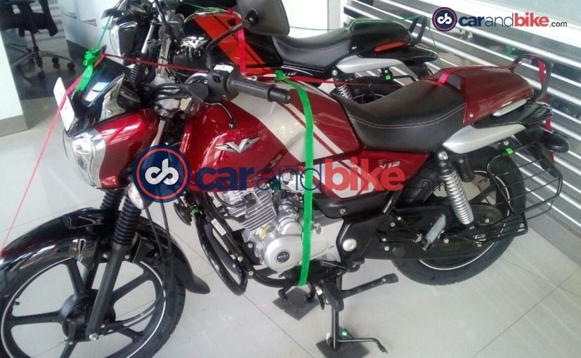 bajaj v12 gets new wheels and no disc brake