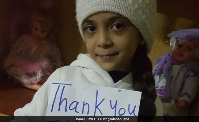 Aleppo 'Twitter Girl' Bana al-Abed Safe After Family Flees Army Advance