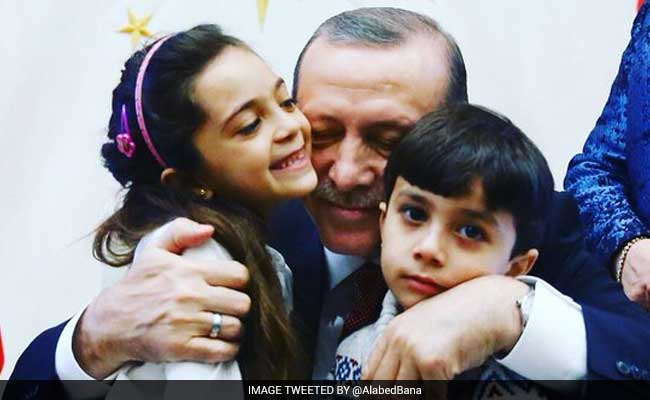 7-Year-Old Syrian Blogger, Meets Recep Tayyip Erdogan At Ankara Palace