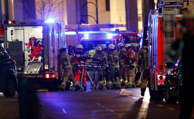 12 Killed, Many Injured As Truck Slams Into Christmas Market, Say Berlin Police
