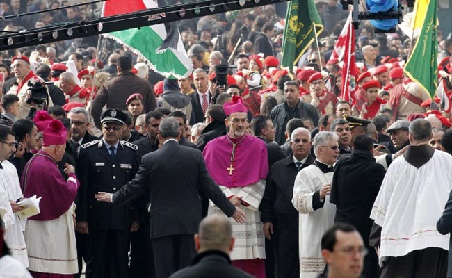 Thousands Of Faithful Celebrate Christmas In Bethlehem