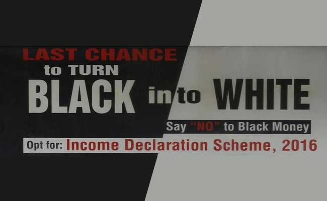 Black Money Holders Get Last Chance To Disclose Till March 2017