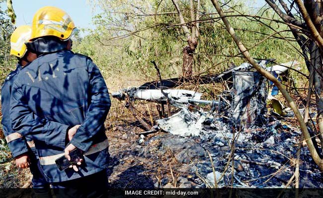 'Saw Chopper Plummet, Burst Into Flames,' Say Mumbai Residents Who Saved 3