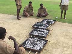 India vs England: Groundsmen Use Burning Coal to Dry Match Strip For 5th Test