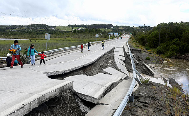 Major Earthquake Jolts Chile Tourist Region On Christmas