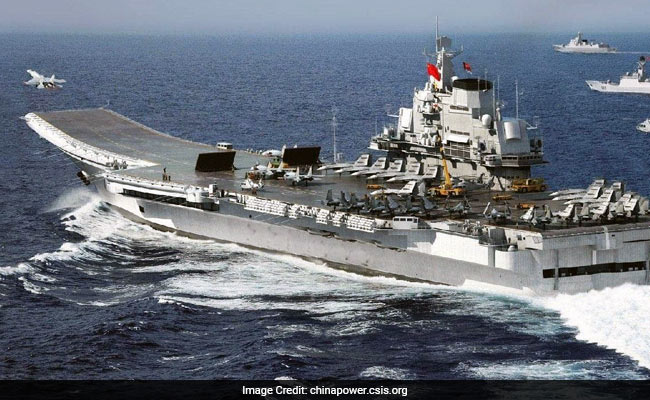 US Raises No Objection Over China Aircraft Carrier Drill