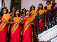 Indian-Americans Celebrate Christmas At The Indian Embassy In US