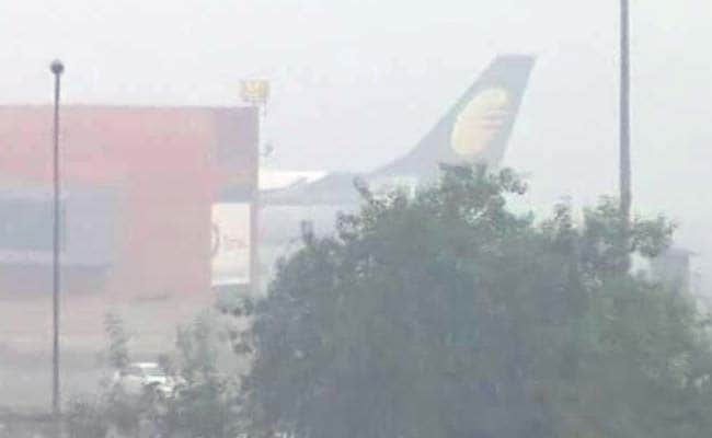 Poor Visibility In Delhi Disrupts Flights And Train Traffic
