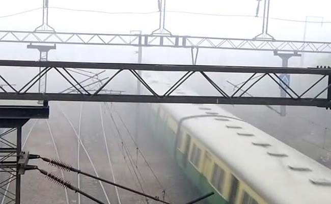 13 Trains Delayed After Dense Fog Engulfs Delhi