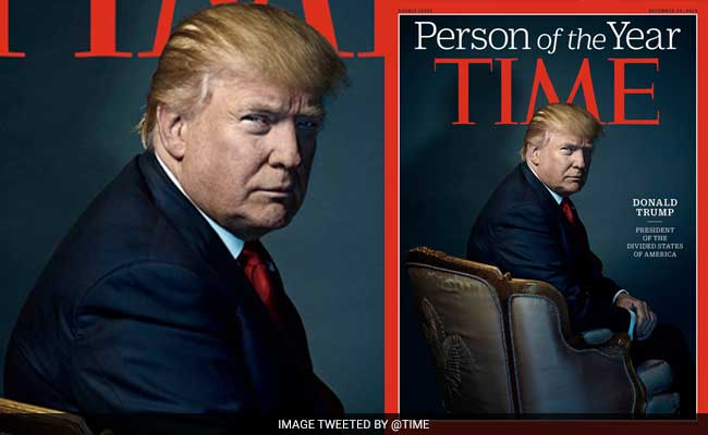 US President-Elect Donald Trump Declared TIME Person Of The Year