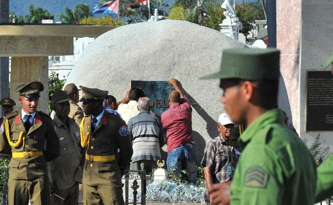 No Statues For Fidel Castro, But His Image Is Everywhere