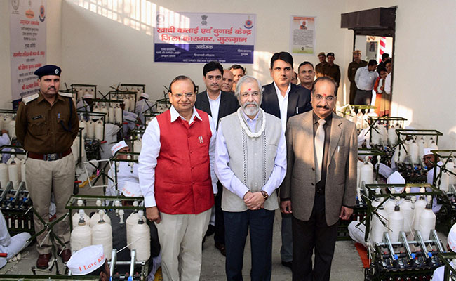 Supreme Court Judge Lauds Khadi Commission Chief's Work In Gurugram Jail