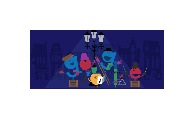 'Tis The Season, Google Doodle Celebrates The Start of Holidays