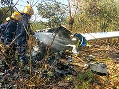 1 Dead, 3 Injured In Helicopter Crash In Aarey Colony Area In Mumbai
