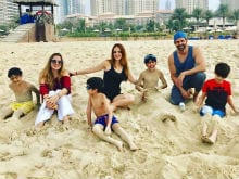 Hrithik Roshan And Sussanne Khan's 'Happy' Reunion In Dubai. See Pics