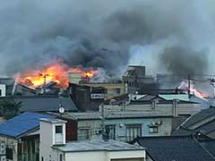 Fire Engulfs 140 Buildings In Japan, No Deaths Reported