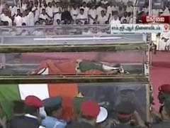 2 Tonne Flowers, 40 Workers In Jayalalithaa's Procession Truck