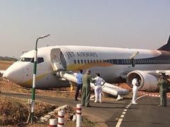 Jet Airways Flight Veers Off Goa's Dabolim Airport Runway