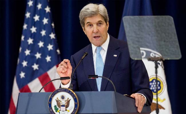 John Kerry Vows "Strong" US Climate Action At Paris Meet