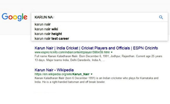 karun nair