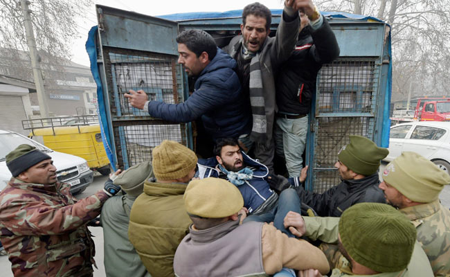 Jammu And Kashmir Lawmaker Detained For Protest Outside Chief Minister's Home