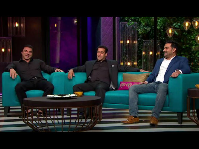 <i>Koffee With Karan</i> 5: Salman Khan And Bros Put On A <i>Dabangg</i> Show
