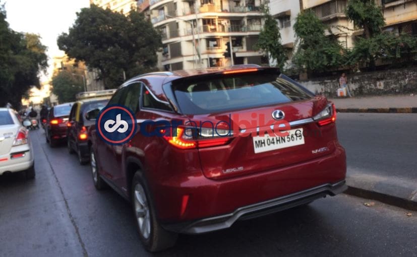 lexus rx 450h front rear