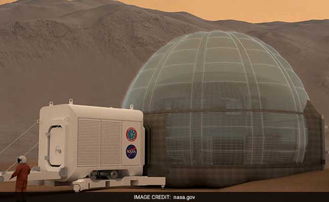 NASA May Build 'Ice Home' Design For Future Mars Explorers