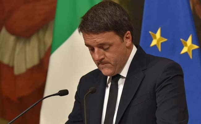 Italian Prime Minister Matteo Renzi To Resign On Friday