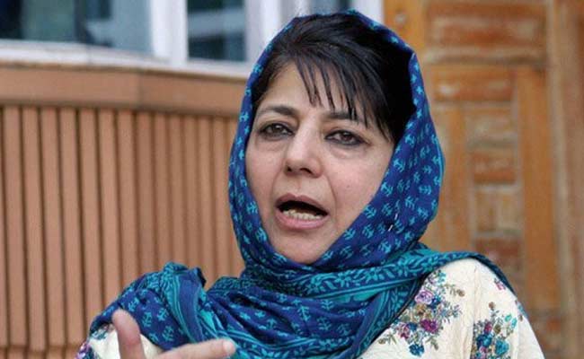 "Humiliating": Mehbooba Mufti Slams Nitish Kumar For Pulling Doctor's Hijab