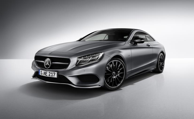 Mercedes-Benz S-Class Coupe Night Edition Revealed; Will Debut At The Detroit Auto Show