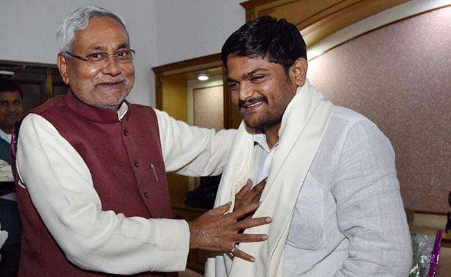 Nitish Kumar, In Change Of Plan, RSVPs. Can't Attend Hardik Patel's Rally
