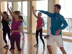 Novak Djokovic's 'Hips Don't Lie' Video From Dance Class He Crashed