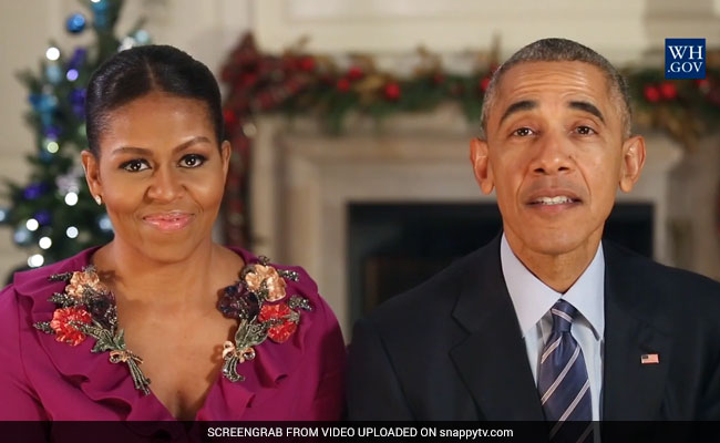 Obamas Send Their Final Christmas Message From White House