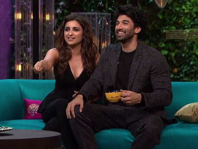 Koffee With Karan 5: Parineeti And Aditya Spill The Beans