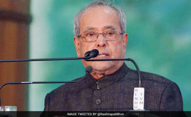 Pranab Mukherjee On Campus Violence: 'No Room In India For Intolerant Indian'