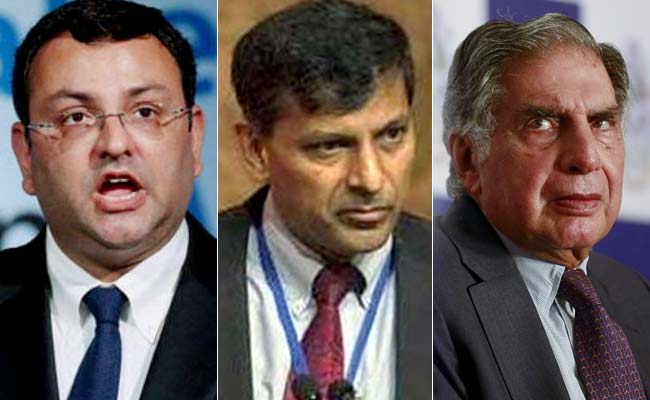 अलविदा 2016- बिजनेस जगत के तीन सबसे चर्चित शख्स : रतन टाटा, साइरस मिस्त्री, रघुराम राजन